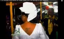 Vidéo - Le "doukate" de la femme de Cheikh Béthio avec son tatouage au dos