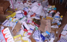 Coups de filet de la Douane sénégalaise : Un minicar rempli de faux médicaments intercepté et saisie de 174 kg de chanvre indien