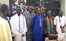 Ibrahima Sall du MODEL, offre un lot de ventilateurs et de denrées alimentaires à la prison de Mbacké