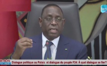 Dialogue national : Le Président Macky Sall regrette ces violences actuelles et appelle à privilégier la paix, la stabilité et la cohésion nationale