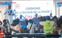 Direct / Cérémonie de livraison des parcelles de la phase 2 (Cité CDC) à Bambilor