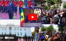 Concert d’applaudissements devant les grilles du Palais (Vidéo)