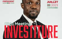 Présidentielle 2024 : Pastef Investit Ousmane Sonko