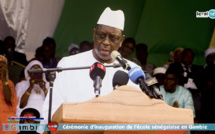 Macky Sall démontre son engagement envers l'éducation, avec une école de 397 millions Cfa à Banjul