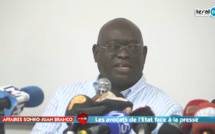 REPLAY : Point de presse des avocats de l'Etat du sur l'affaire Sonko et Juan Branco