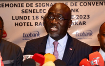 Financement de prestataires: La Sénélec et Ecobank signent une convention de 10 milliards FCfa