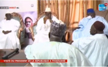 Tivaouane: Le Président Macky Sall s'est rendu chez le Khalife général des Tidianes, Serigne Mbaye Sy Mansour, ce lundi