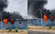 UGB: Violent incendie au village ou pavillon O