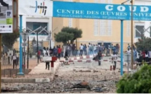 Ucad: La police a dispersé à coups de grenades lacrymogènes, la conférence de presse des étudiants