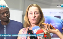En direct : Signature d'une convention de partenariat entre OIM et PUMA
