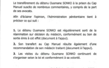 Transfèrement du détenu Ousmane Sonko à la prison du Cap Manuel: L'administration pénitentiaire donne des précisions de taille