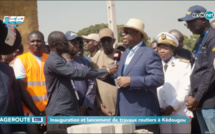 Cérémonie d’inauguration et de lancement des travaux routiers à Kédougou par le Président Macky SALL avec AGEROUTE