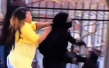 Une mère corrige son émeutier de fils à Baltimore