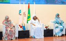 Photos / Nouakchott : Marème Faye Sall, Première Dame du Sénégal, présente à la Conférence sur le rôle des femmes leaders