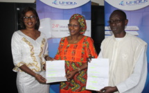 Pour donner un coup de pouce au secteur éducatif : Oumou Leader Distribution Equipement remet des billets d’avion aux lauréats de la Dictée Pgl...