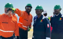 Le premier baril de pétrole attendu entre mai et juillet 2024 : Antoine Félix Diome et ses collaborateurs en visite de chantier