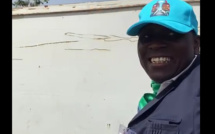 Caravane et visites de proximité: Khalifa Abdoul Aziz Mbaye, membre des Leaders de la Coalition Diomaye President, entre Ngor Almadies-Yoff-Ouest foire...