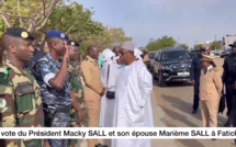 Présidentielle: Les temps forts de l'arrivée du Président Macky Sall à Fatick (Vidéo)
