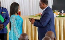 Youssou Ndour, Viviane, Mbaye Dièye Faye, élevés au grade d'Officier de l'Ordre national du Lion