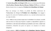 Organisation des Assises de l'institution judiciaire : L'Amicale des greffiers du Sénégal exprime sa disponibilité à apporter sa contribution 