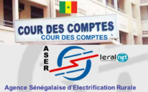 La Cour des Comptes épingle l'Agence Sénégalaise de l'Electrification Rurale (ASER) pour des dysfonctionnements organisationnels