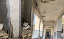 Effondrement de la dalle des toilettes du pavillon E de l'ESEA ex-ENEA:  la réaction du Coud