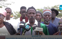 Les personnes retraitées réclament de meilleures conditions de vie 