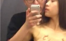 Une sex tape tournée dans une cabine d'essayage en pleine journée