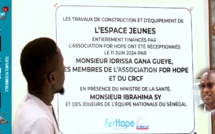 Hôpital FANN : L'association For Hope a inauguré l'espace dédié aux jeunes enfants atteints du cancer en Afrique, au CRCF, ce mardi