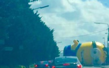Un Minion géant sème le chaos à Dublin