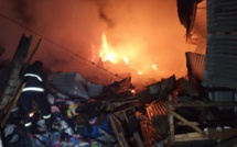 Fatick : Le marché central ravagé par les flammes