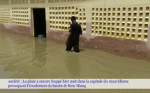 Touba : La pluie a encore fait déborder le bassin de Keur Niang