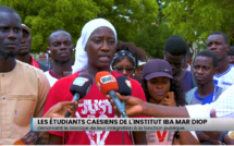 Blocage à l'Intégration des diplômés de l'INSEPS: Les étudiants CAESiens expriment leur frustration (Wolof)