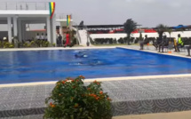 Inauguration de la piscine olympique de l’Ecole des sapeurs-pompiers A Thiès, le Général Tine sensibilise sur les cas de noyade