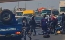Saint-Louis : Grave accident entre un véhicule de la gendarmerie et un minicar de transport