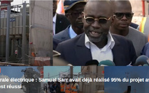 Centrale électrique : Samuel Sarr avait déjà réalisé 95% du projet avec un test réussi