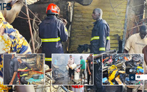 Incendie au marché central de Thiès :  Birame Soulèye Diop déplore les branchements électriques clandestins