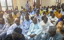 Mariage de Fatima Ba, fille de l'ambassadeur Oumar Demba Ba : Mankeur Ndiaye à la cérémonie avec Amadou Ba