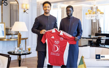 Doha : Le président Bassirou Diomaye Faye reçoit en audience le footballeur Abdou Diallo