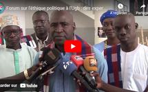 Forum sur l'éthique politique à l'Ugb : Des experts partagent leurs visions