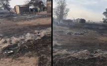 Un incendie détruit maisons, récoltes et bétail : Fass Thiékène en ruines, demande de l’aide !