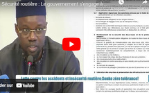 Sécurité routière : Le gouvernement s’engage à réduire les accidents de la circulation au Sénégal.