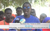 UCAD : En situation précaire, les étudiants de Bandègne très en colère contre leur maire