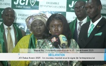 JCI Dakar Avenir 2025 : Yague Ba, sa président exécutive, son nouveau mandat sous le signe de l’entreprenariat