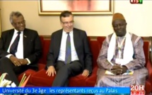 Université du 3e âge : Ses représentants reçus au Palais