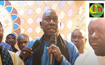 Remise des clés Grande Mousqué de Thilmakha par Serigne Bassirou Gueye, président de L'OFNAC