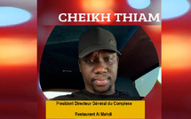 Cheikh Thiam, PDG du Complexe Restaurant Al Mahdi : A la découverte d’un entrepreneur visionnaire, au service de la jeunesse sénégalaise