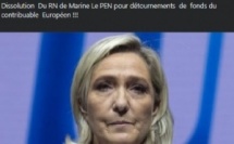 France I Marine Le Pen condamnée pour détournement de fonds : Boubacar Sèye appelle à la dissolution du RN