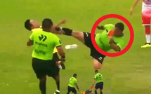 Insolite au championnat district de Casma :  Un arbitre karatéka riposte avec un high-kick en plein match