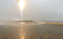 Une fusée de SpaceX rate son atterrissage et explose